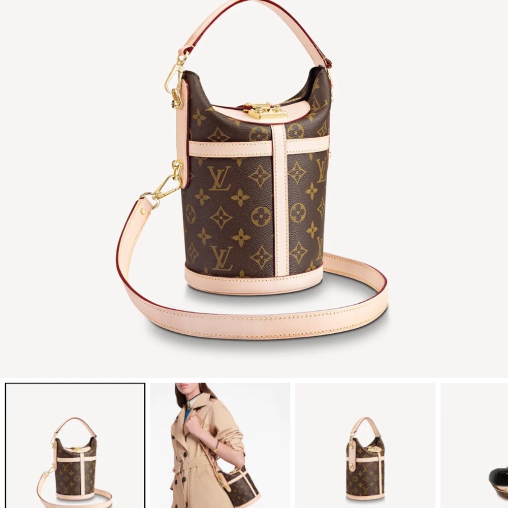 Louis Vuitton monogram duffle bag